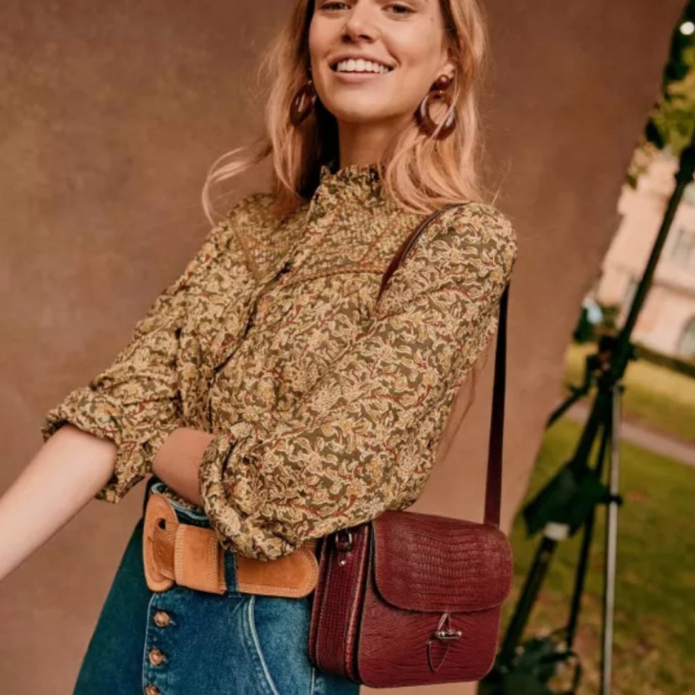 Sézane blouse martine